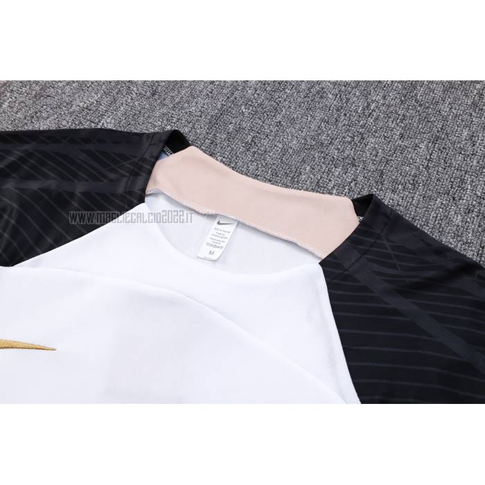 Tuta da Track del Chelsea Manga Corta 2023-2024 Blanco - Pantalon Corto